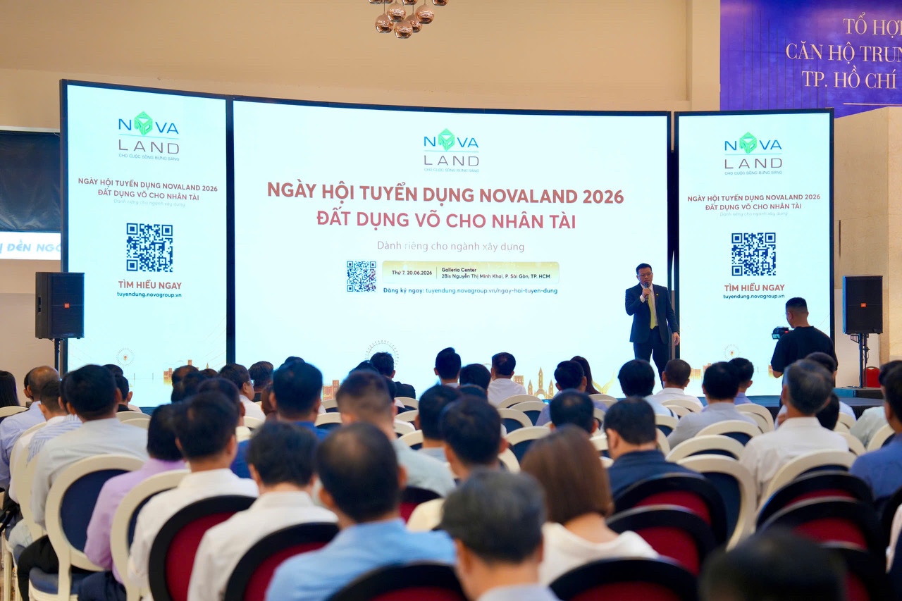 Novaland tuyển hơn 1.000 nhân sự, chuẩn bị nguồn lực cho giai đoạn tăng tốc dự án